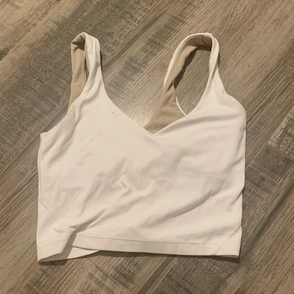 Lululemon Athletica White Align Tank